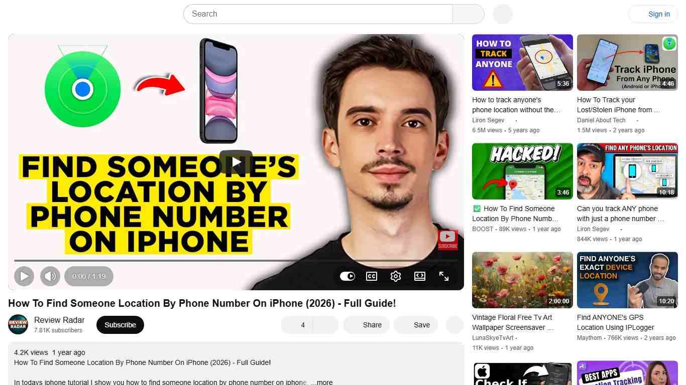 How To Find Someone Location By Phone Number On iPhone (2026) - Full Guide! - YouTube